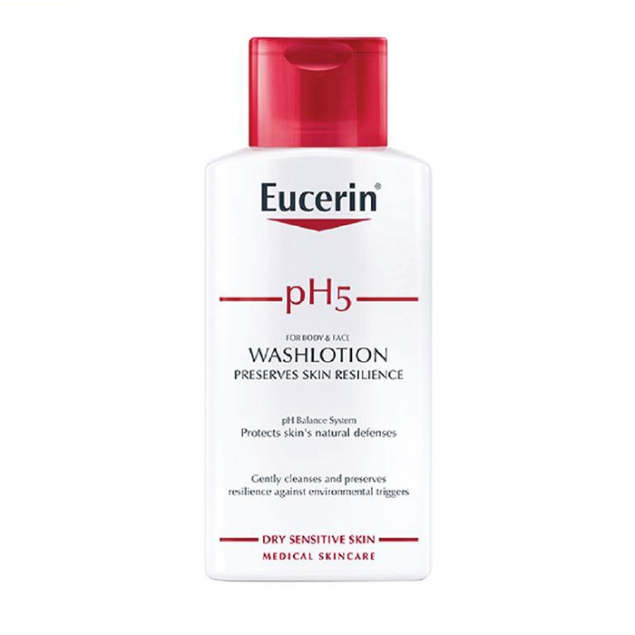Sữa tắm cân bằng độ pH cho da nhạy cảm Eucerin pH5 Skin-Protection 400ml