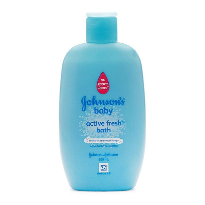 Sữa tắm thơm mát năng động Johnson Baby Active Fresh Bath 200ml