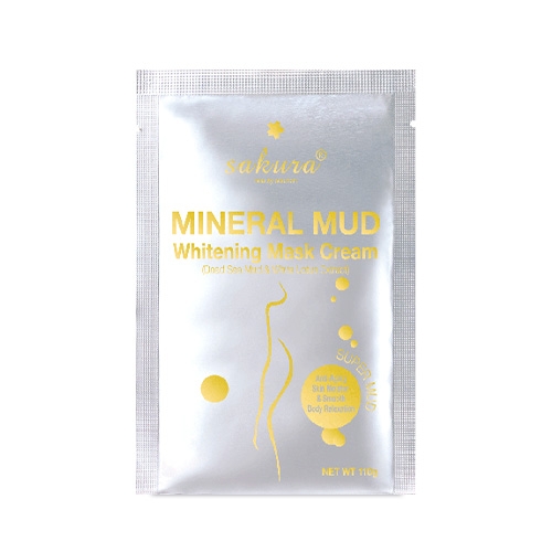 Kem tắm trắng Sakura Dead Sea Mineral Mud Whitening Mask Cream 110g