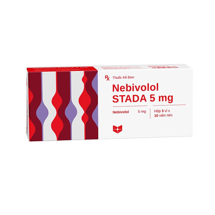 Thuốc tim mạch Stella Nebivolol Stada 5mg