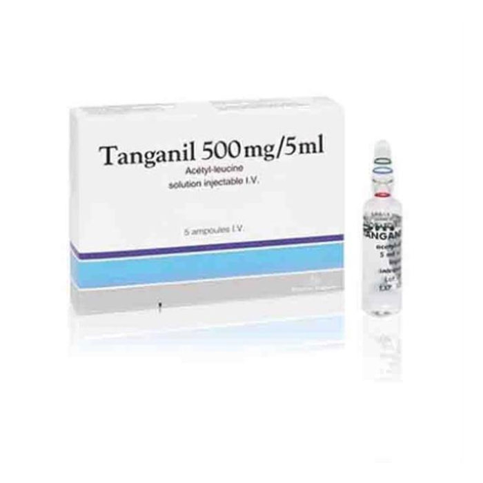 Dung dịch tiêm Tanganil 500mg/5ml, Hộp 5 lọ