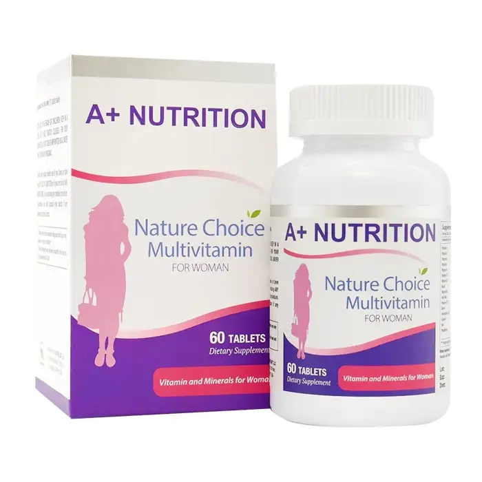 A+ Nutrition Nature Choice Multivitamin Nature Gift 60 viên - Bổ sung Vitamin cho nữ