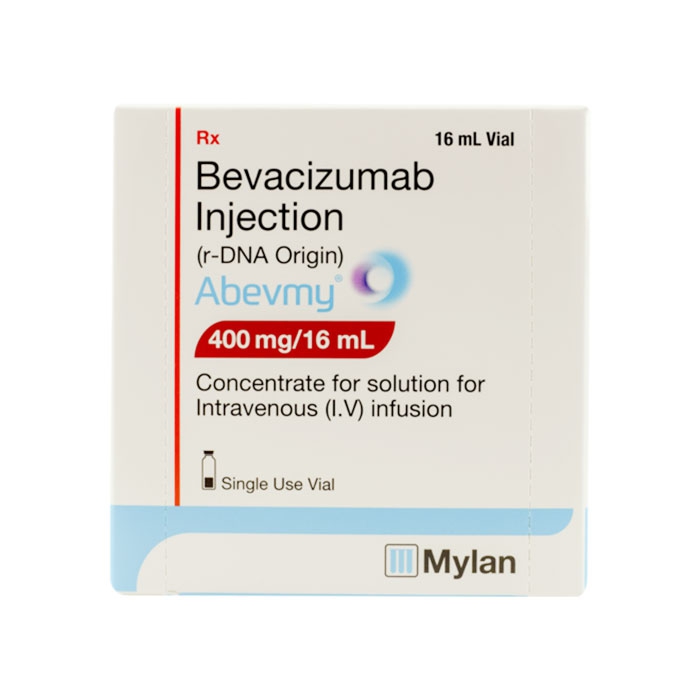 Thuốc trị ung thư Mylan Abevmy 400mg Inj, Hộp 16ml ( Bevacizumab 400mg )