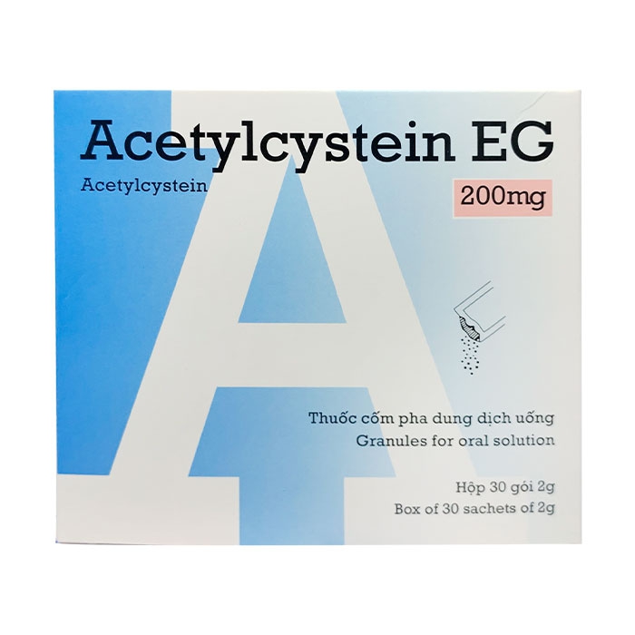 Acetylcystein EG 200mg PMP 30 gói