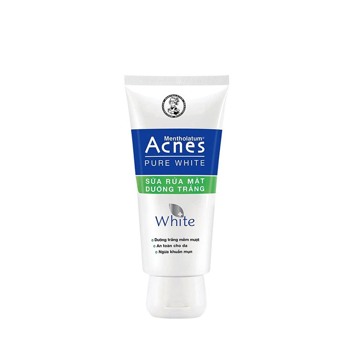 Sữa rửa mặt Acnes Pure white, Tube 50g