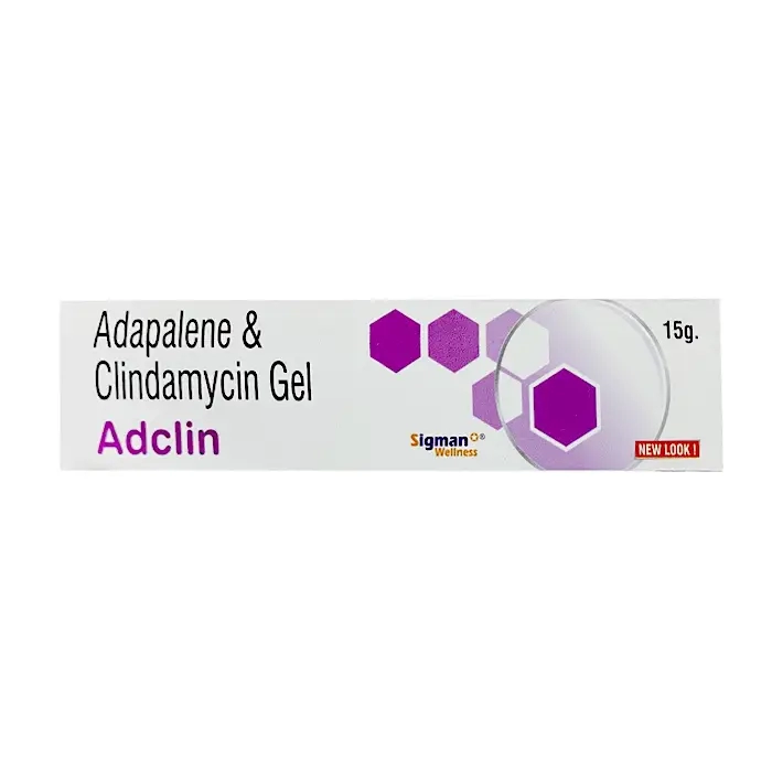 Adapalene Clindamycin Gel Adclin 15g - Gel trị mụn viêm