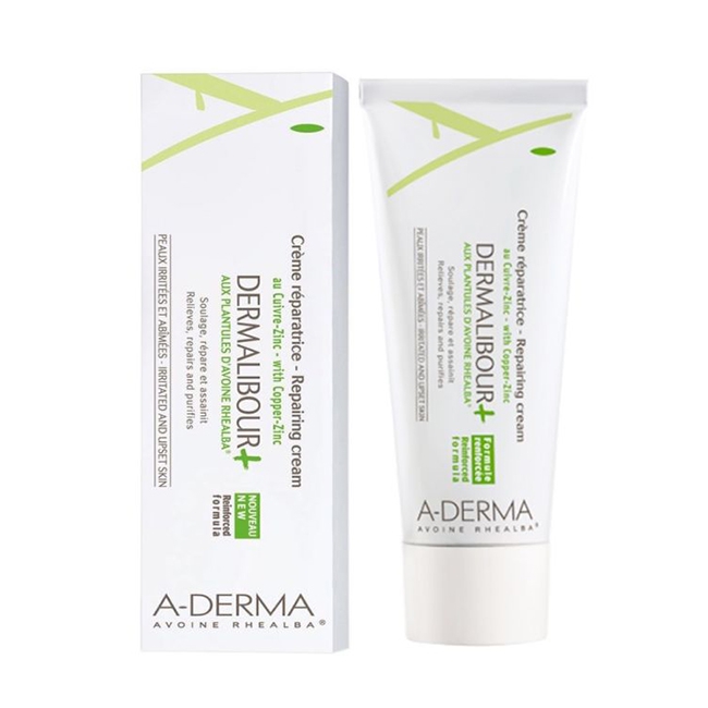 Aderma Dermalibour Cream kem phục hồi, làm dịu và kháng khuẩn