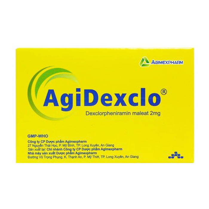 AgiDexclo Agimexpharm 10 vỉ x 10 viên