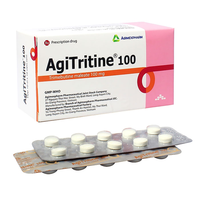 Agitritine 100mg Agimexpharm 10 vỉ x 10 viên