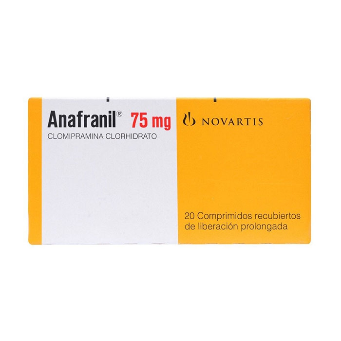 Anafranil 75mg Novartis 2 vỉ x 10 viên