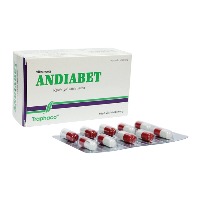 ANDIABET Traphaco Ổn định và điều hoà đường huyết