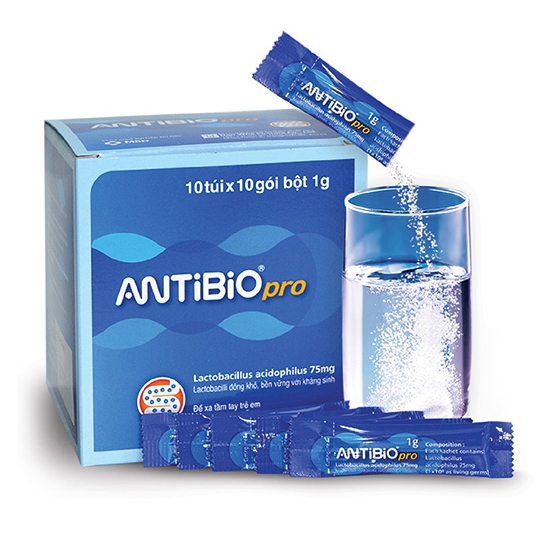 Antibio Pro hỗ trợ tiêu hóa cân bằng hệ vi sinh đường ruột