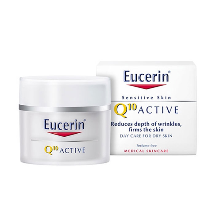 Kem dưỡng ngăn ngừa lão hóa ban ngày Eucerin Q10 Active Day Cream 50ml