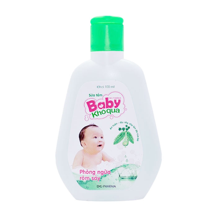 Baby khổ qua DHG 100ml - Sữa tắm cho bé ngừa rôm sẩy