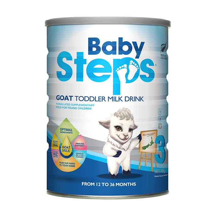 Babysteps Goat Toddler Milk Drink dành cho bé từ 12-36 tháng tuổi
