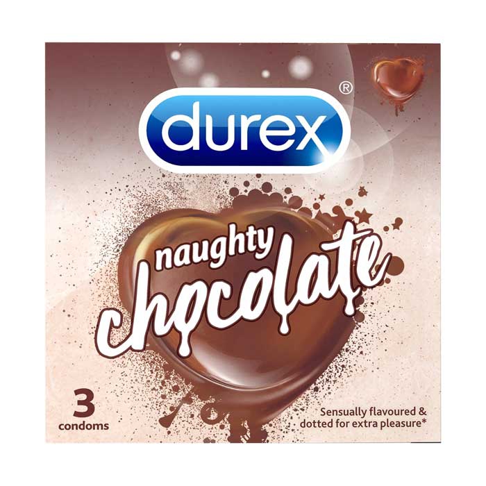 Bao cao su Durex Naughty Chocolate, Hộp 3 cái