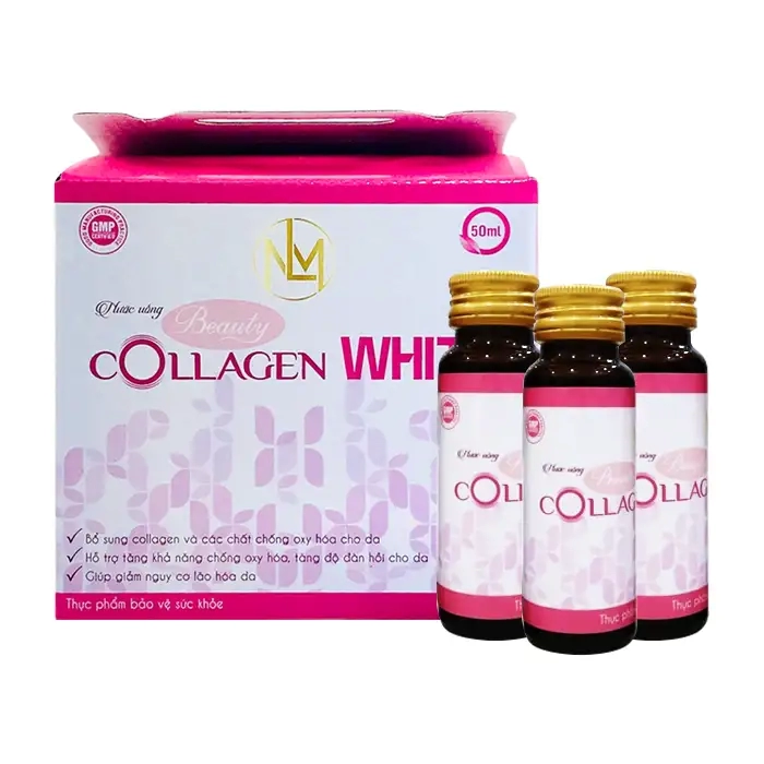 Beauty Collagen White NLM 6 chai x 50ml - Nước uống đẹp da