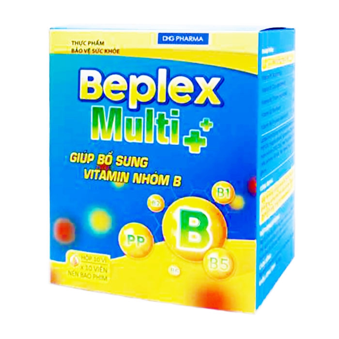 Beplex Multi DHG 10 vỉ x 10 viên - Viên uống bổ sung Vitamin nhóm B