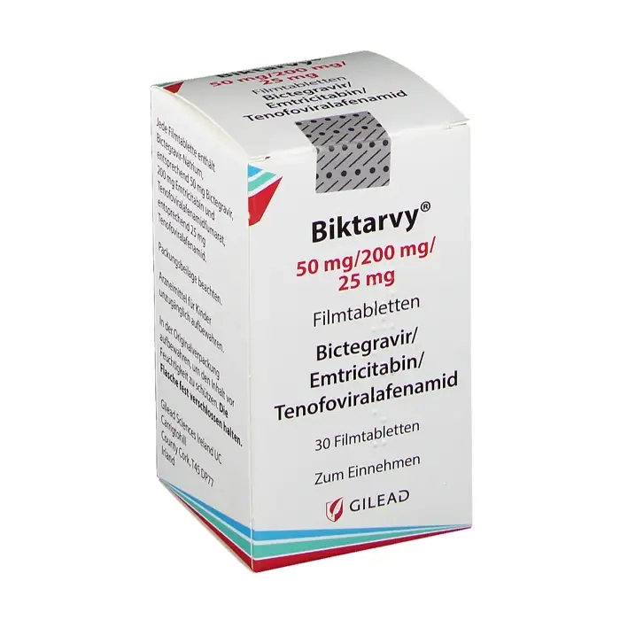 Biktarvy 50mg/200mg/25mg Gilead 30 viên - Thuốc kháng virus