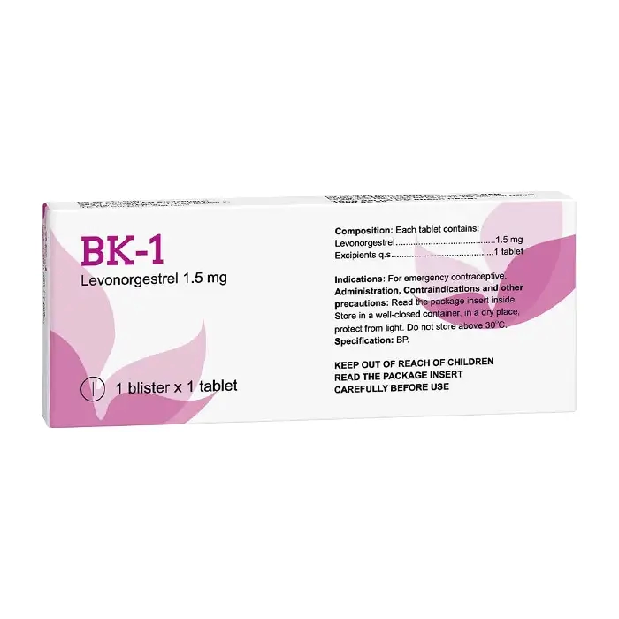 BK-1 1.5mg Stella 1 vỉ x 1 viên - Thuốc tránh thai khẩn cấp