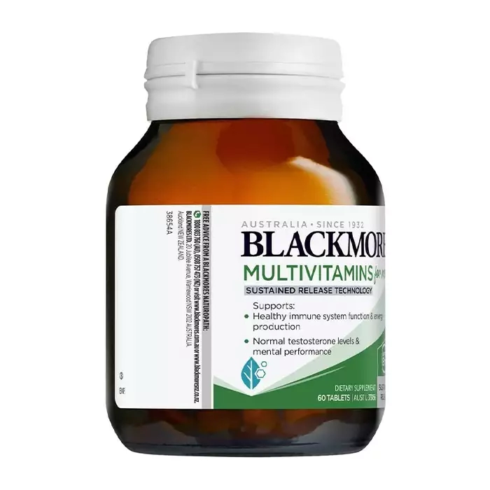 Blackmores Multivitamins For Men Sustained Release 60 viên - Tăng cường sức khỏe toàn diện cho nam giới