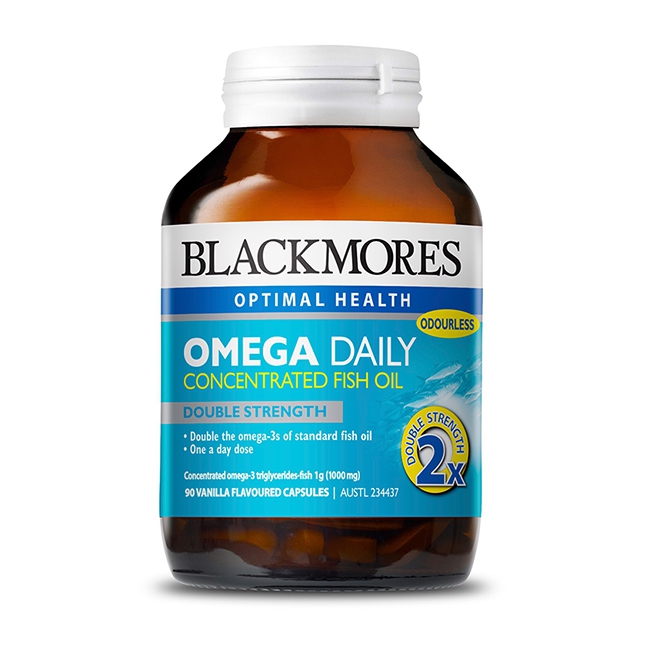 Viên Uống Dầu Cá Blackmores Omega 3 Daily Concentrated Fish Oil