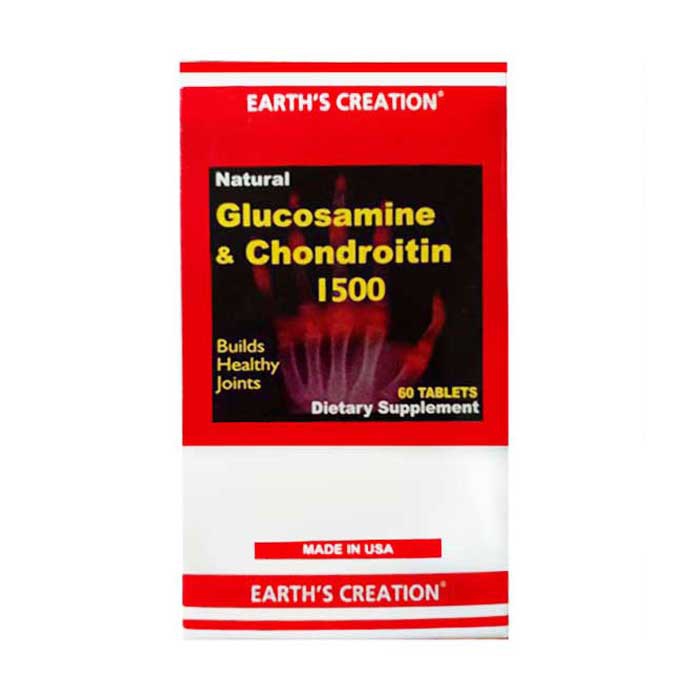 Bổ xương khớp Earth’s Creation Glucosamine Chondroitin 1500