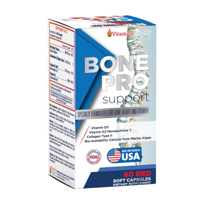 Bone Pro Support Vitamins For Life giúp xương chắc khỏe
