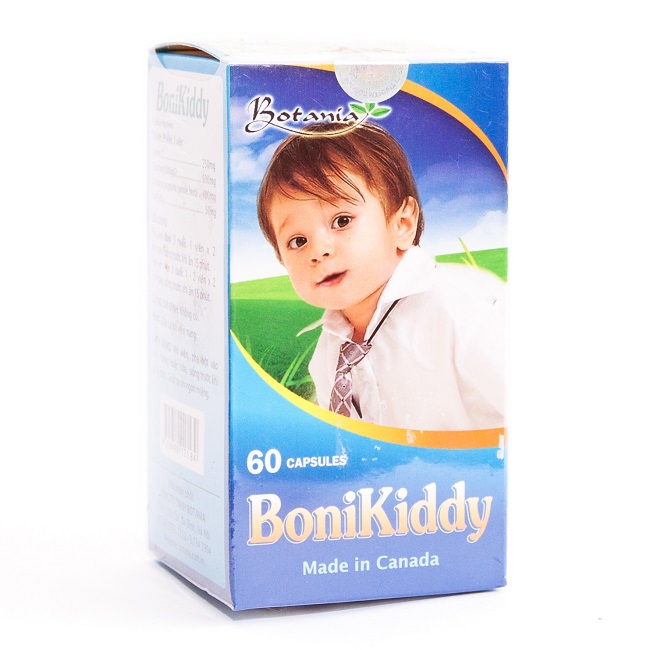 Thực phẩm bảo vệ sức khỏe Botania Bonikiddy,  Hộp 60 viên