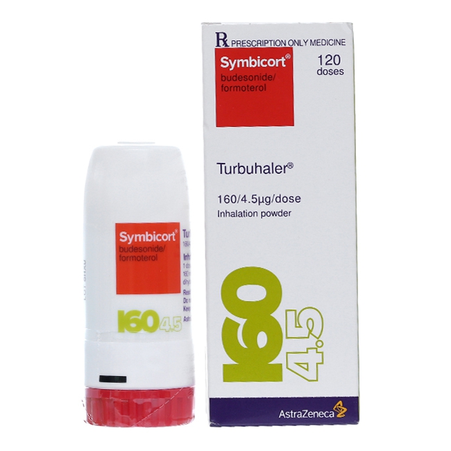 Thuốc hen Symbicort Turbuhale 160/4.5 120 liều