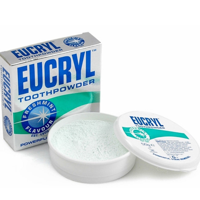 Bột làm trắng răng Eucryl 50gr