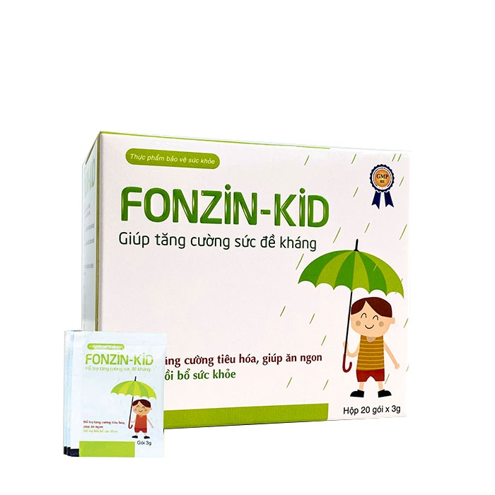 Bột tăng sức đề kháng Lafon Fonzin Kid 20 gói