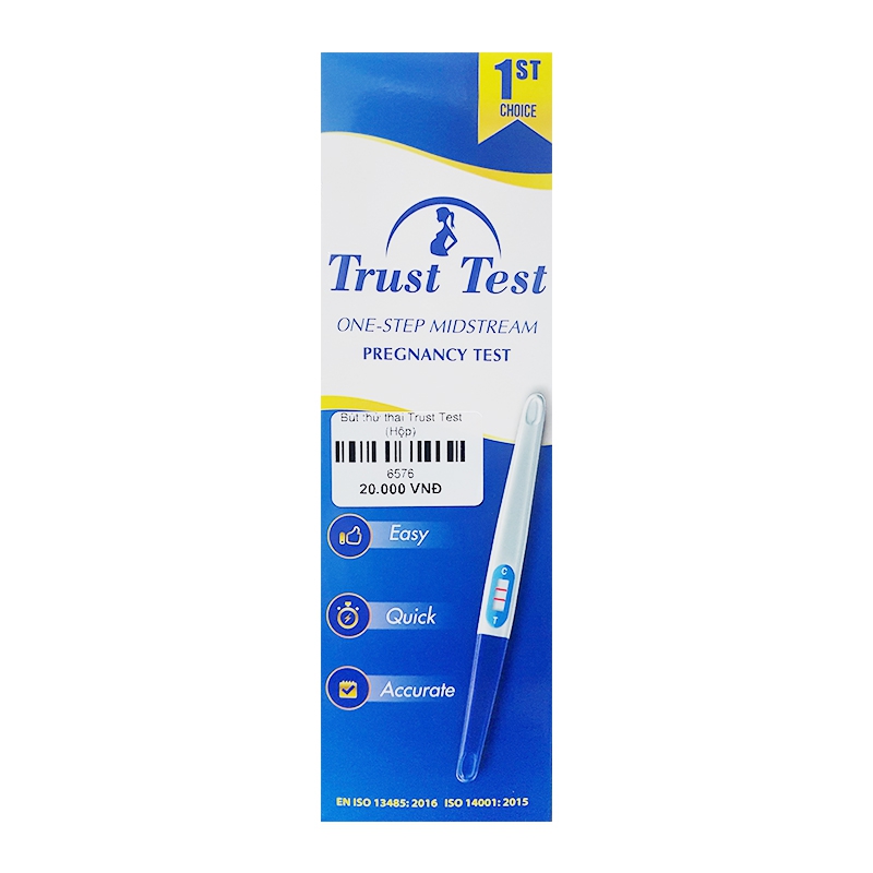 Bút thử thai Trust Test, Hộp 1 cái
