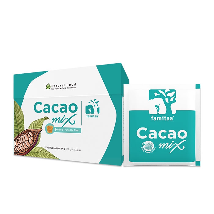 Cacao MIX giúp giải độc, giảm mỡ