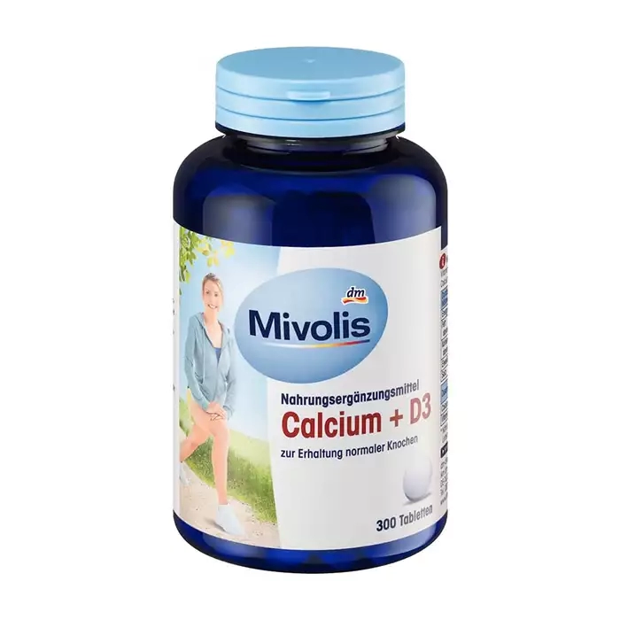 Calcium D3 Mivolis 300 viên - Viên uống chắc khỏe xương