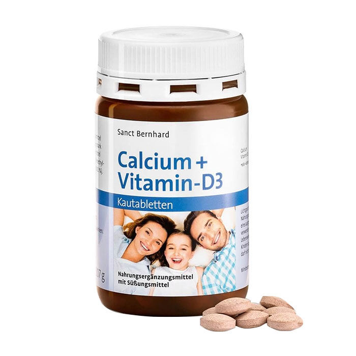 Calcium + Vitamin Sanct Bernhard 150 viên - Viên uống bổ sung canxi