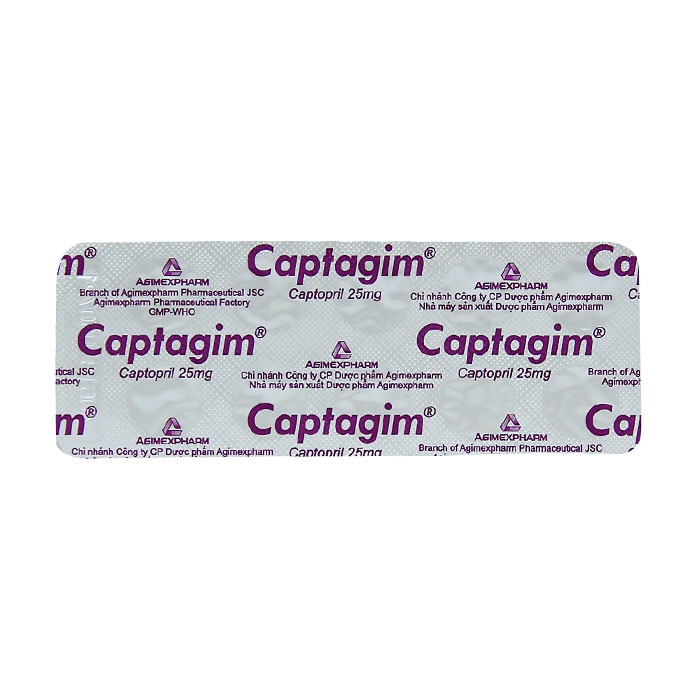 Captagim Agimexpharm 10 vỉ x 10 viên