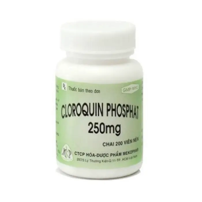 Chloroquin phosphat MKP 200 Viên - Trị sốt rét