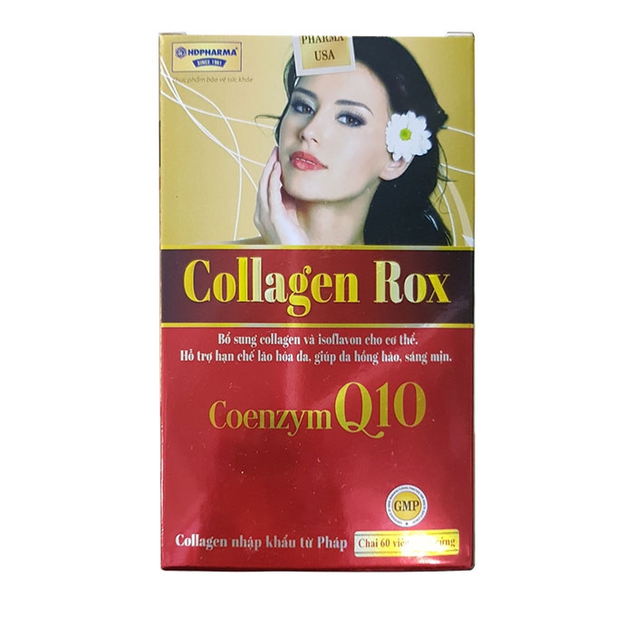 Tpbvsk Collagen Rox Coenzym Q10, Hộp 60 viên (Nang cứng)