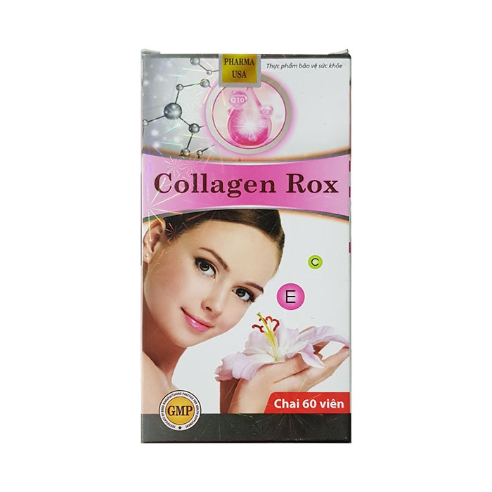 Tpbvsk Collagen Rox, Hộp 60 viên