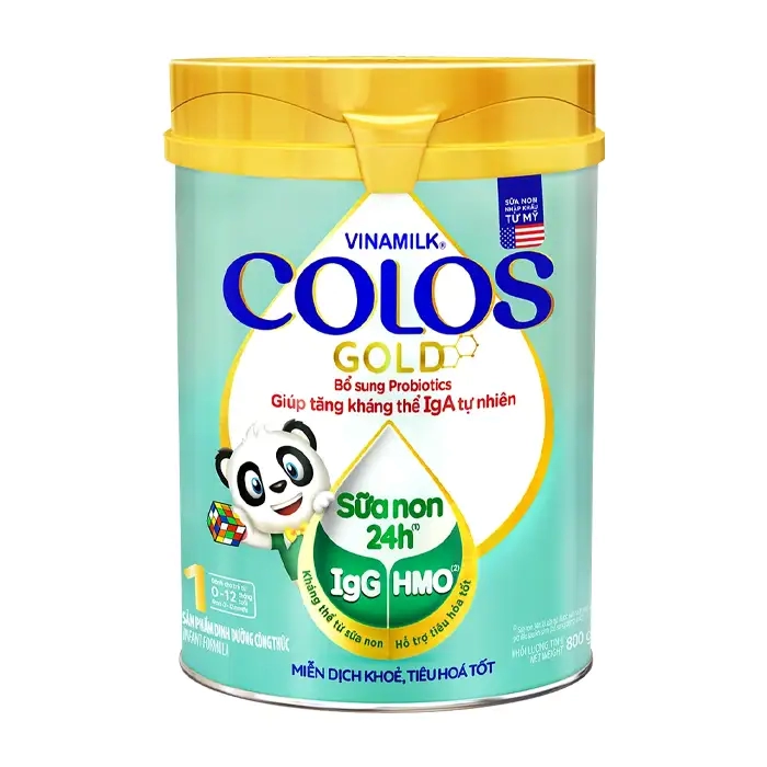 Colos Gold 1 Vinamilk 350g - Miễn dịch khoẻ, tiêu hoá tốt