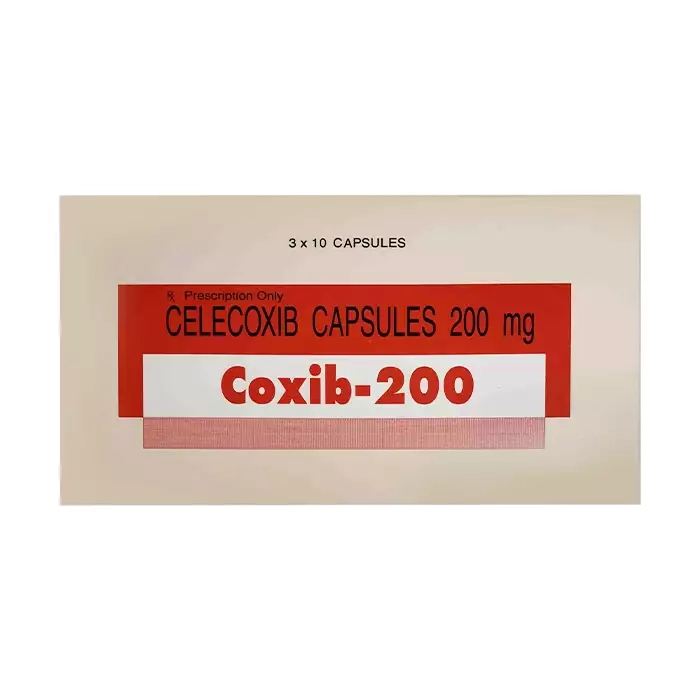 Coxib 200mg Micro 3 vỉ x 10 viên