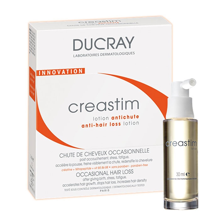 Dung dịch ngăn rụng tóc và kích thích mọc tóc Ducray Creastim Lotion 2x30ml