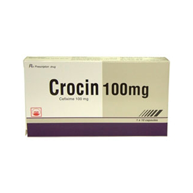 Crocin 100 - Cefixim 100 mg