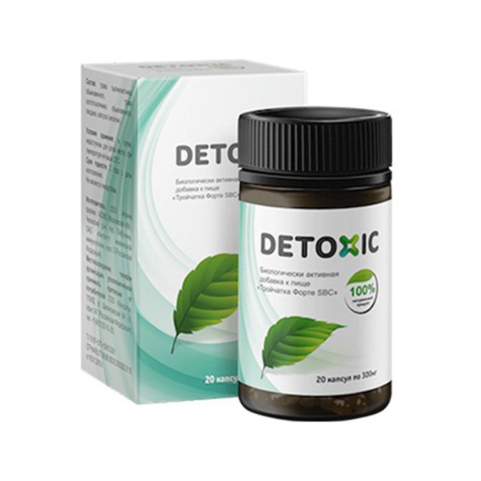 Detoxic  - Nắp đen - hỗ trợ điều trị giun sán cải thiện tiêu hóa