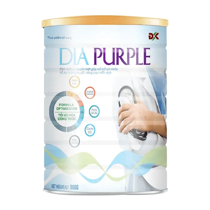 Dia Purple Fobelife 400g - Sữa dinh dưỡng cho người tiểu đường