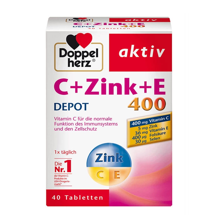 Tpbvsk Bố Sung Vitamin Doppelherz C Zink  E 400 Depot