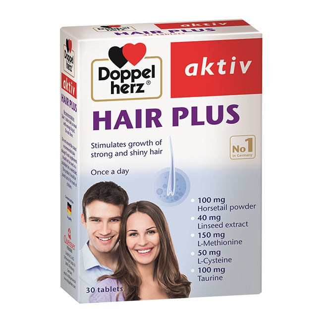 Tpbvsk ngừa rụng tóc Doppelherz Hair Plus