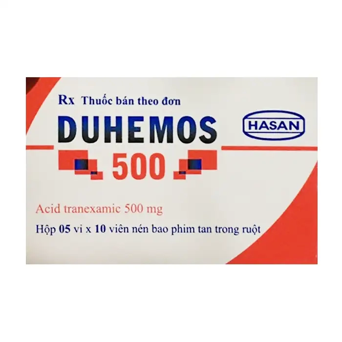 Duhemos 500mg Hasan 5 vỉ x 10 viên