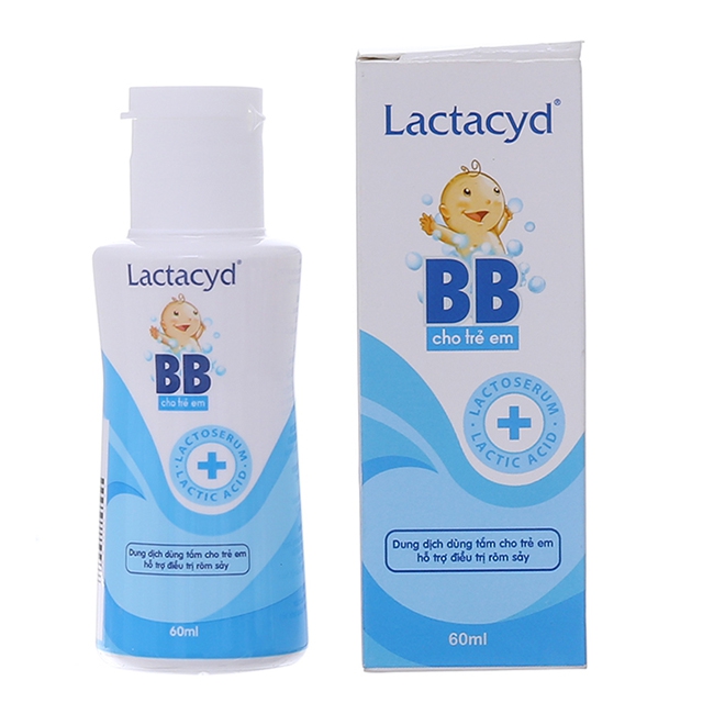 Dung dịch dùng tắm cho bé Lactacyd BB 60ml